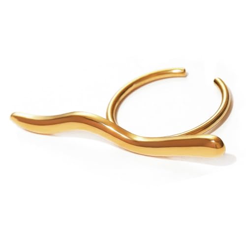 Xanorrg Verstellbare Gewebte Stilringe Einzigartig Offen Geflügelte Ringe Charme Für Frauen In Robuster Edelstahlmaterialien Frauen Schmuck von Xanorrg