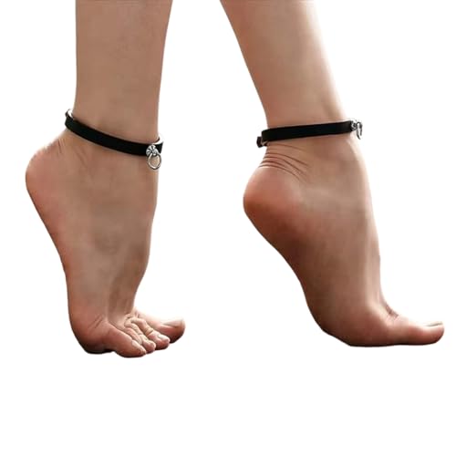 Xanorrg Verstellbarer Leder Knöchelgurt Mit Weicher Innerer Futter Fußkettchen Charmekette Geeignet Für Komfort Und Retro Moderne Stil von Xanorrg