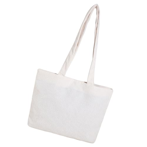 Xanorrg Vielseitige Und Leichte Cord Handtasche Für Frauen Große Umhängetasche Einkäufe Reisen Und Schulbüroschule von Xanorrg