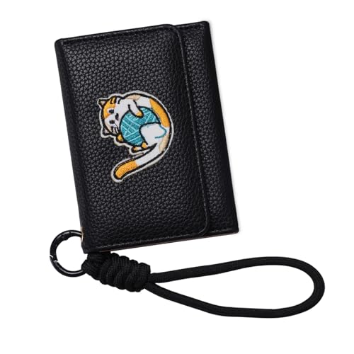 Xanorrg Zeitgenössische Katzenmotionierte Kurze Ballope Leichte PU Stoffkarten Organisatoren Tragbare Handtasche Zubehör Praktische Katzen Karten Kartenorganisator Xanorrg Zeitgenössische Katzenmotionierte Kurze Ballope Leichte PU Stoffkarten Organisatoren Tragbare Handtasche Zubehör Praktische Katzen Karten Kartenorganisator von Xanorrg