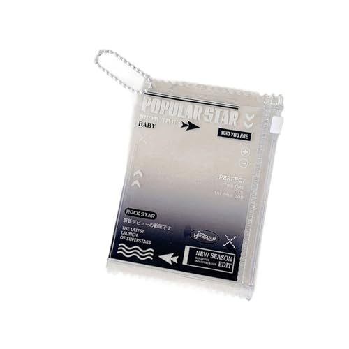 Wasserdichte PVC Transparent Karten Brieftasche Mode Mädchen Kleine Aufbewahrungstaschen Für Den Täglichen Tragen Und Reisen Verwenden Sie Kleine Kartenorganisator Für ID Wasserdichte PVC Transparent Karten Brieftasche Mode Mädchen Kleine Aufbewahrungstaschen Für Den Täglichen Tragen Und Reisen Verwenden Sie Kleine Kartenorganisator Für ID von Xanorrg