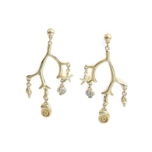 Zögernde Marine Inspirierte Stollen Ohrringe Für Frauen Komfortable Allergieresistente Legierungsfürsssen Ohrhörer Ohrschmuck Ozean Inspirierte Leichte Ohrringe von Xanorrg