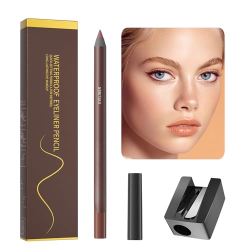 Wasserdichte Augen Bleistift - Eyeliner langlebiger Anti -Sabavous | Wasserbeständige Formel für präzises Make -up und täglicher Komfort | Make-up Occhie und Mädchen von Xasbseulk