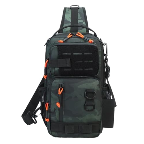 Xasbseulk Herren Umhängetasche,Robuste wasserdichte Ködertasche - Für Angelausflüge Kajaktouren Camping Outdoor Sport von Xasbseulk