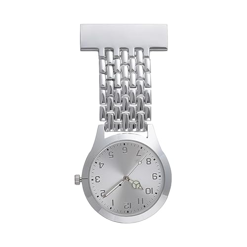 Krankenschwester Fob Uhr mit Pin Leuchtende Krankenschwester Uhren Glow in the Dark Hängende Taschenuhr mit Clip Edelstahl Brosche für Krankenschwestern Ärzte Abnehmbar Sterilisierbar Medizinische Krankenschwester Fob Uhr mit Pin Leuchtende Krankenschwester Uhren Glow in the Dark Hängende Taschenuhr mit Clip Edelstahl Brosche für Krankenschwestern Ärzte Abnehmbar Sterilisierbar Medizinische von Xatgiouy