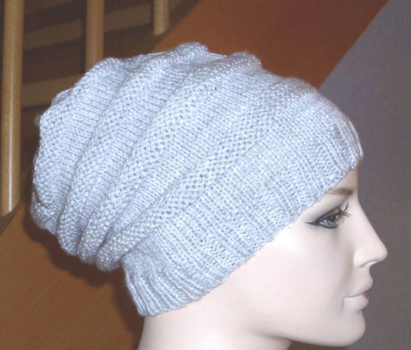 Beanie Handgestrickt Strickmütze Long #1152091060 von XaversFactory