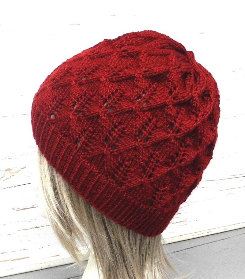 Damenbeanie Strickmütze Handgestrickte Mütze #1557078355 von XaversFactory