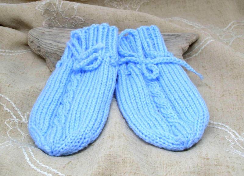 Handschuhe Für Babys Fäustlinge Strickhandschuhe #1267913441 von XaversFactory