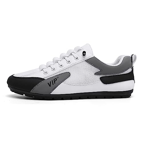 Xbemkste Mesh Atmungsaktive männer Schuhe Koreanische Version Von Casual Sport Studenten Sneaker Herren Turnschuhe Laufschuhe Sportschuhe (White, 42) von Xbemkste