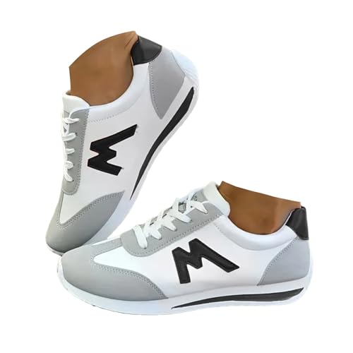 Xbemkste Sneaker Damen Schuhe Bequeme Laufschuhe Sportschuhe Turnschuhe Damen Freizeitschuhe Flache Schuhe Lässige Halbschuhe Walkingschuhe Outdoor Fitness Schuhe (41) von Xbemkste