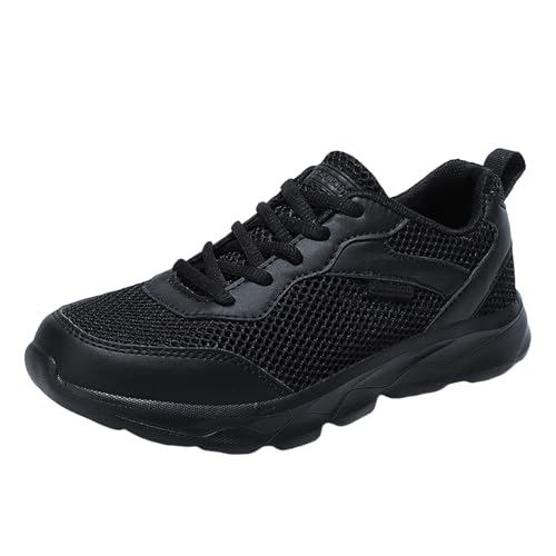 Xbemkste Sneaker Damen lässige, Bequeme und leichte Slip On Sneakers, Flache Wanderschuhe Bequeme Schuhe Damen breite füße (40) von Xbemkste