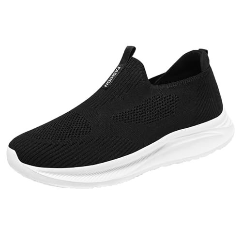Xbemkste Turnschuhe Damen, Arbeitsschuhe, rutschfeste Sneakers, Wanderschuhe Sneaker Leo Print Damen (37.5) von Xbemkste