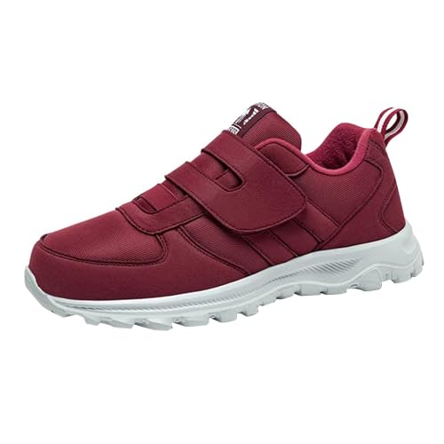 Xbemkste atmungsaktive Schuhe Bequeme leichte Loafer für Damen, Slip-On-Sneakers, Flache Wanderschuhe generisch Walkingschuhe Damen (35.5) von Xbemkste