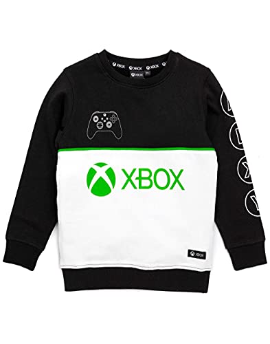 XBOX Sweatshirt Jungen Kids Game Console Black Pullover Hoodie Merchandise 6-7 Jahre von Xbox