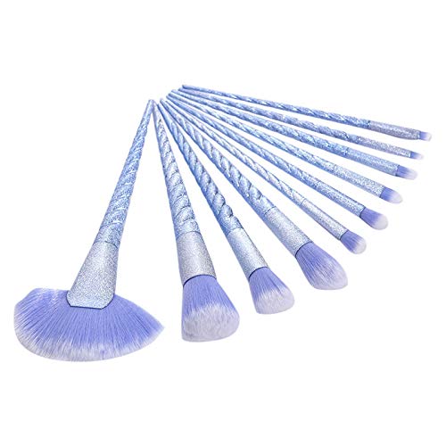 Xbsduih 10 Make-Up Pinsel Make-Up Pinsel Make-Up Liquid Foundation Pinsel Lidschatten Augenbrauen von Xbsduih
