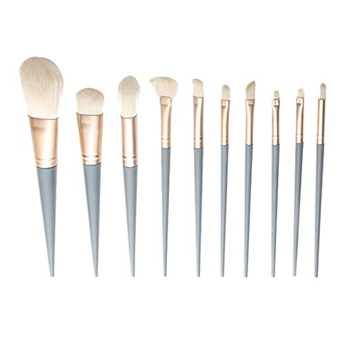 Xbsduih 10 StüCk Premium Synthetik Haar Make-Up Pinsel Professionelle Foundation Puder Lidschatten Make Up Pinsel Set Blau Xbsduih 10 StüCk Premium Synthetik Haar Make-Up Pinsel Professionelle Foundation Puder Lidschatten Make Up Pinsel Set Blau von Xbsduih