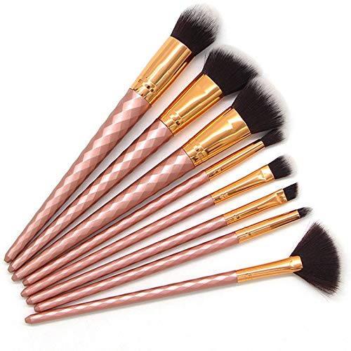 Xbsduih 8 StüCk Makeup Pinsel Werkzeug Set Kosmetisches Puder Lidschatten Foundation ErröTen Mischen SchöNheit Make Up Pinsel von Xbsduih