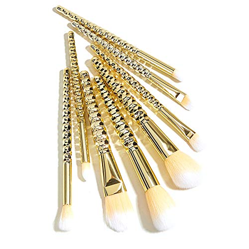 Xbsduih 8StüCk Make-Up Pinsel Set Kosmetik Foundation Puder Rouge Lidschatten Mischung Make-Up Pinsel Werkzeuge Kit Bienenwabe Xbsduih 8StüCk Make-Up Pinsel Set Kosmetik Foundation Puder Rouge Lidschatten Mischung Make-Up Pinsel Werkzeuge Kit Bienenwabe von Xbsduih