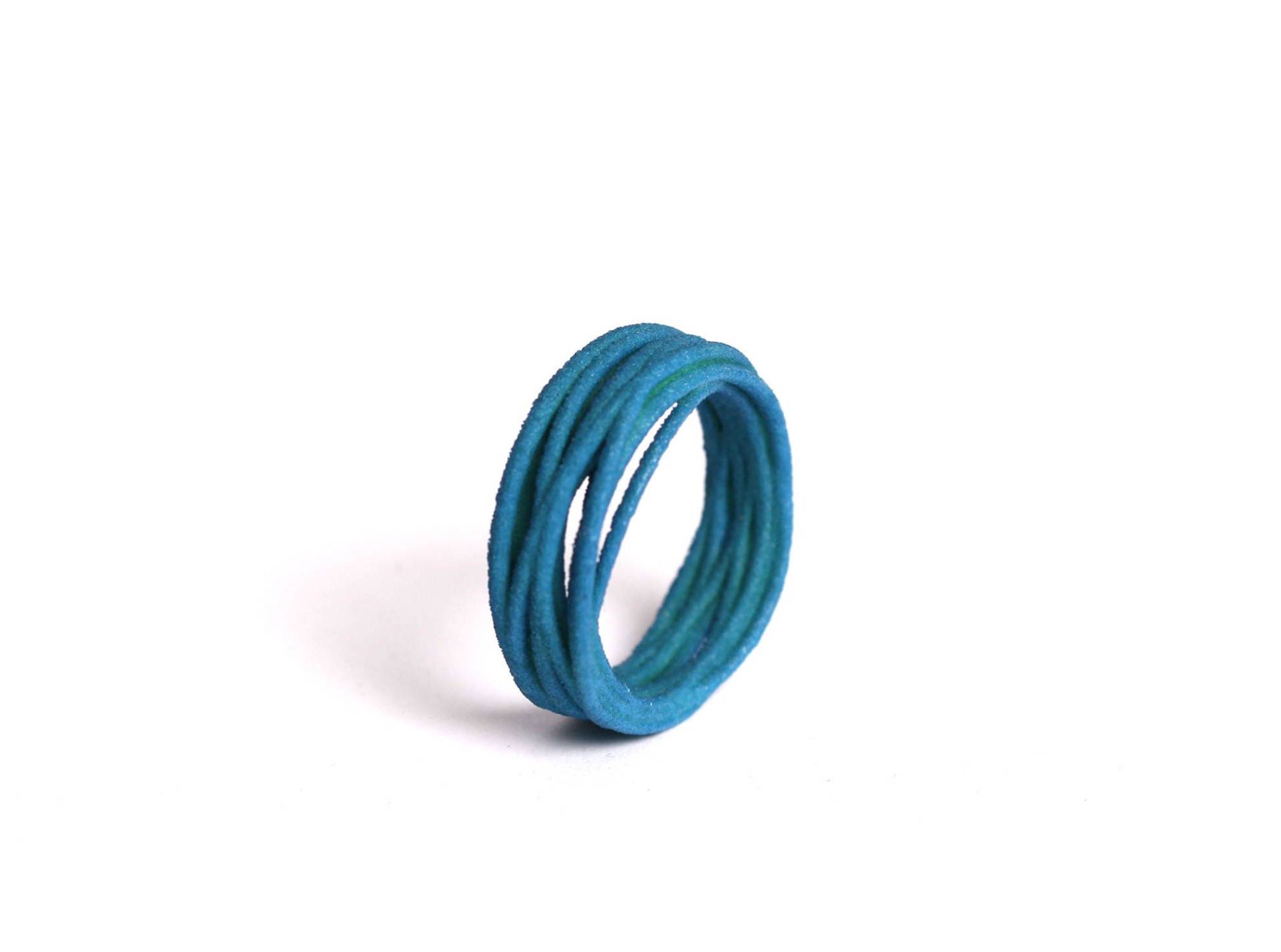 Grüner Statement Ring Breit Moderner Schmuck Als Weihnachtsgeschenk Für Frau von XbyAB