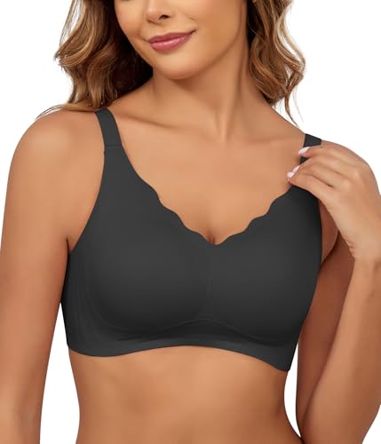 Xcutting Nahtlose drahtlose Push Up BHS für Frauen mit Unterstützung und Lift Keine Bügel Bralettes für jeden Tag von Xcutting