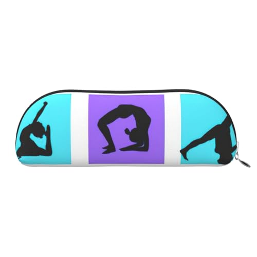 Xcwzbls Federmäppchen aus Leder, halbrund, für Gymnastik, Spiele, große Kapazität, Aufbewahrungstasche, Reisetasche, Make-up-Kosmetiktasche, silber, Einheitsgröße, Taschen-Organizer Xcwzbls Federmäppchen aus Leder, halbrund, für Gymnastik, Spiele, große Kapazität, Aufbewahrungstasche, Reisetasche, Make-up-Kosmetiktasche, silber, Einheitsgröße, Taschen-Organizer von Xcwzbls