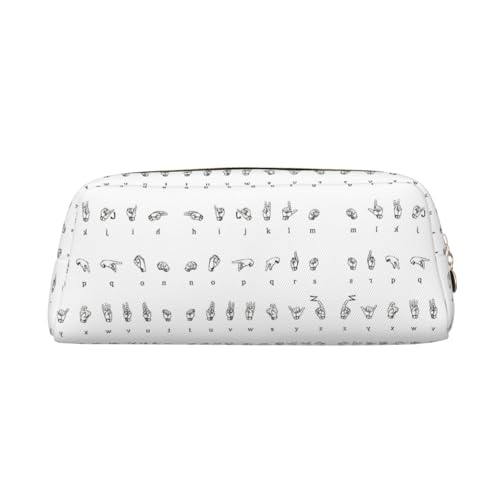 Xcwzbls Federmäppchen mit großem Fassungsvermögen, Alphabet, Stifteetui, Leder, Reißverschluss, dreidimensionales Federmäppchen, Bürobedarf, gold, Einheitsgröße, Taschen-Organizer Xcwzbls Federmäppchen mit großem Fassungsvermögen, Alphabet, Stifteetui, Leder, Reißverschluss, dreidimensionales Federmäppchen, Bürobedarf, gold, Einheitsgröße, Taschen-Organizer von Xcwzbls