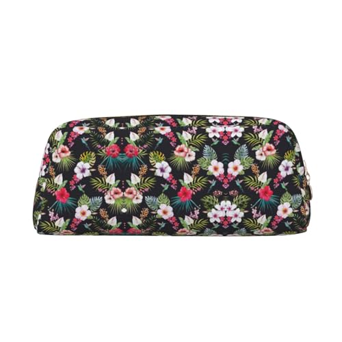 Xcwzbls Federmäppchen mit großem Fassungsvermögen, Blumenmuster, Leder, Reißverschluss, dreidimensionales Federmäppchen, Bürobedarf, gold, Einheitsgröße, Taschen-Organizer Xcwzbls Federmäppchen mit großem Fassungsvermögen, Blumenmuster, Leder, Reißverschluss, dreidimensionales Federmäppchen, Bürobedarf, gold, Einheitsgröße, Taschen-Organizer von Xcwzbls