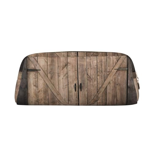 Xcwzbls Federmäppchen mit großem Fassungsvermögen, Federmäppchen, Leder, Reißverschluss, dreidimensionales Federmäppchen, Bürobedarf, gold, Einheitsgröße, Taschen-Organizer von Xcwzbls