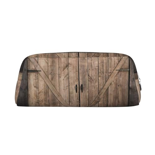 Xcwzbls Federmäppchen mit großem Fassungsvermögen, Federmäppchen, Leder, Reißverschluss, dreidimensionales Federmäppchen, Bürobedarf, silber, Einheitsgröße, Taschen-Organizer von Xcwzbls