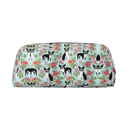 Xcwzbls Federmäppchen mit großem Fassungsvermögen, Leder, Reißverschluss, dreidimensionales Federmäppchen, Bürobedarf, silber, Einheitsgröße, Taschen-Organizer von Xcwzbls