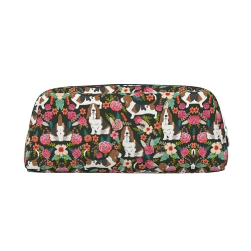 Xcwzbls Federmäppchen mit großem Fassungsvermögen, Leder, Reißverschluss, dreidimensionales Federmäppchen, Bürobedarf, silber, Einheitsgröße, Taschen-Organizer von Xcwzbls