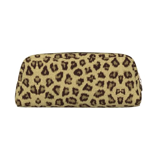 Xcwzbls Federmäppchen mit großem Fassungsvermögen, Leopardenmuster, Leder, Reißverschluss, dreidimensionales Federmäppchen, Bürobedarf, Gelb, gold, Einheitsgröße, Taschen-Organizer Xcwzbls Federmäppchen mit großem Fassungsvermögen, Leopardenmuster, Leder, Reißverschluss, dreidimensionales Federmäppchen, Bürobedarf, Gelb, gold, Einheitsgröße, Taschen-Organizer von Xcwzbls
