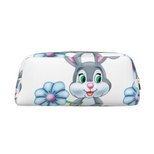 Xcwzbls Federmäppchen mit großem Fassungsvermögen, Motiv: Osterhase, Stifteetui, Leder, Reißverschluss, dreidimensionales Federmäppchen, Bürobedarf, gold, Einheitsgröße, Taschen-Organizer Xcwzbls Federmäppchen mit großem Fassungsvermögen, Motiv: Osterhase, Stifteetui, Leder, Reißverschluss, dreidimensionales Federmäppchen, Bürobedarf, gold, Einheitsgröße, Taschen-Organizer von Xcwzbls