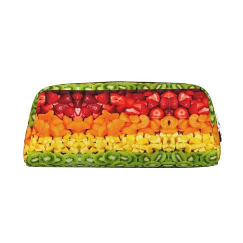 Xcwzbls Federmäppchen mit großem Fassungsvermögen, Regenbogenfarben, Lederreißverschluss, dreidimensionales Federmäppchen, Bürobedarf, silber, Einheitsgröße, Taschen-Organizer Xcwzbls Federmäppchen mit großem Fassungsvermögen, Regenbogenfarben, Lederreißverschluss, dreidimensionales Federmäppchen, Bürobedarf, silber, Einheitsgröße, Taschen-Organizer von Xcwzbls