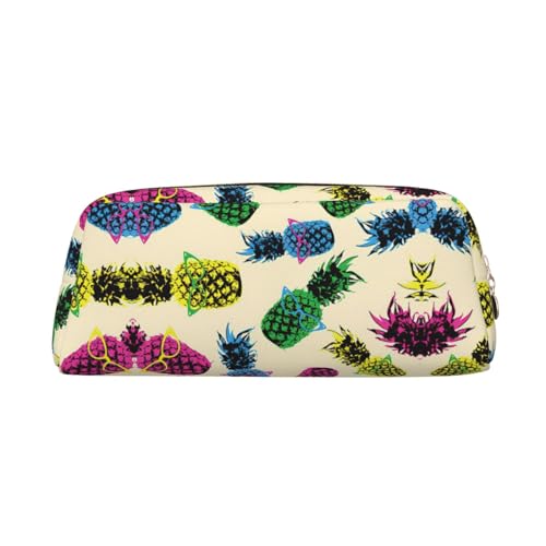 Xcwzbls Federmäppchen mit großem Fassungsvermögen, Retro-Ananas-Federmäppchen, Lederreißverschluss, dreidimensionales Federmäppchen, Bürobedarf, gold, Einheitsgröße, Taschen-Organizer Xcwzbls Federmäppchen mit großem Fassungsvermögen, Retro-Ananas-Federmäppchen, Lederreißverschluss, dreidimensionales Federmäppchen, Bürobedarf, gold, Einheitsgröße, Taschen-Organizer von Xcwzbls