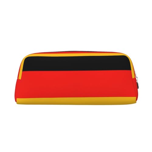 Xcwzbls Federmäppchen mit großer Kapazität, Motiv: Deutschland-Flagge, Stifteetui, Leder, Reißverschluss, dreidimensionales Federmäppchen, Bürobedarf, silber, Einheitsgröße, Taschen-Organizer Xcwzbls Federmäppchen mit großer Kapazität, Motiv: Deutschland-Flagge, Stifteetui, Leder, Reißverschluss, dreidimensionales Federmäppchen, Bürobedarf, silber, Einheitsgröße, Taschen-Organizer von Xcwzbls