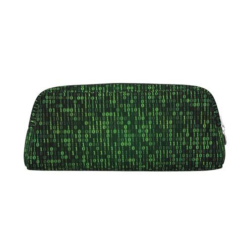 Xcwzbls Hacker Era Federmäppchen mit großem Fassungsvermögen, Leder, Reißverschluss, dreidimensionales Federmäppchen, Bürobedarf, silber, Einheitsgröße, Taschen-Organizer Xcwzbls Hacker Era Federmäppchen mit großem Fassungsvermögen, Leder, Reißverschluss, dreidimensionales Federmäppchen, Bürobedarf, silber, Einheitsgröße, Taschen-Organizer von Xcwzbls