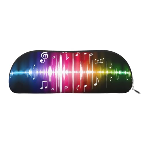 Xcwzbls Halbrundarmusisches Federmäppchen aus Leder, große Kapazität, Aufbewahrungstasche, Reisetasche, Make-up-Kosmetiktasche, silber, Einheitsgröße, Taschen-Organizer Xcwzbls Halbrundarmusisches Federmäppchen aus Leder, große Kapazität, Aufbewahrungstasche, Reisetasche, Make-up-Kosmetiktasche, silber, Einheitsgröße, Taschen-Organizer von Xcwzbls