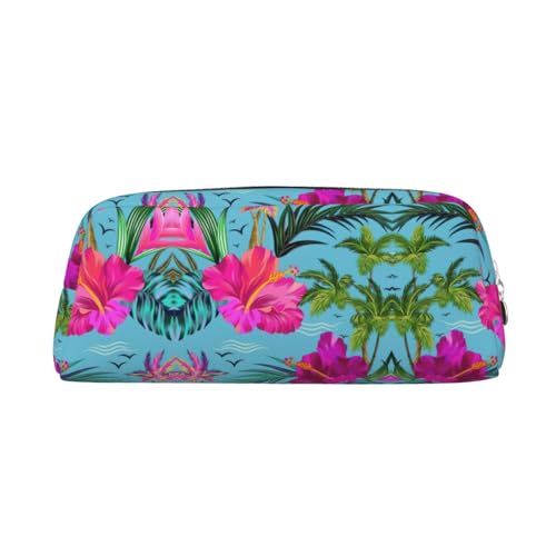 Xcwzbls Hello Hawaii-Federmäppchen mit großem Fassungsvermögen, Lederreißverschluss, dreidimensionales Federmäppchen, Bürobedarf, silber, Einheitsgröße, Taschen-Organizer Xcwzbls Hello Hawaii-Federmäppchen mit großem Fassungsvermögen, Lederreißverschluss, dreidimensionales Federmäppchen, Bürobedarf, silber, Einheitsgröße, Taschen-Organizer von Xcwzbls