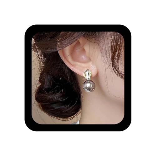 Xduargs Boho Graue Perlenohrringe Graue Perlen Tropfen Ohrring Vintage Perle Baumeln Ohrringe Personalisierte Große Perlen Ohrstecker Schmuck Für Frauen von Xduargs