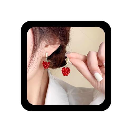 Xduargs Boho Traube Tropfen Ohrringe Niedlich Früchte Baumeln Tropfen Ohrringe Vintage Kreative Traube Ohrring Kreative Früchte Ohrring Lustig Einsam Schmuck Für Frauen von Xduargs