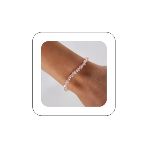 Xduargs Boho Unregelmäßige Kristall Hand Armband Transparent Cz Geschirr Kette Vintage Faux Edelstein Einstellbar Sklave Kette Schmuck Für Frauen von Xduargs