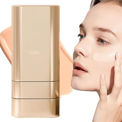 2025 New Foundation Stick, 2 in 1 Vivienbeauty Foundation, Multi-use FoundationStick Makeup with Brush, FoundationMakeup for All Skin Types, Hydrating Full Coverage Concealer (Natural Color) von Xebular