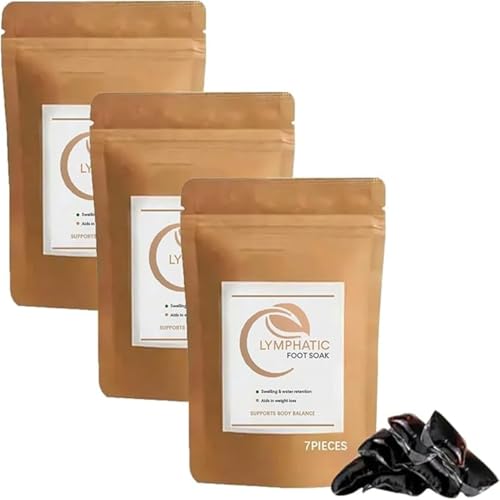 Elycura Foot Soak – Herbal Soak Beads, Elycura Lymph, Deeply Hydrate Soothes Tired Feet, Reduces Puffiness, Nourishing for Joint Lymph Soaking Rosemary For Relaxation Daily (3) von Xebular