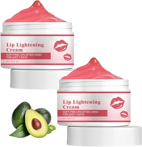 Lip Lightening Cream – Remove Dark Lighten Lip Balm, Deep moisturizing, Relieve Dryness, Lighten Lines and Dullness, Increase Lips Elasticity, Both Men and Women Can Use (2 Pcs) von Xebular