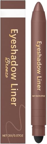 Shadow Liner 2in 1 Eyeliner Eyeshadow – Inelaborate Eye Shadow, Smudge-Proof and Water-Proof, Gentle & Smooth and Long-Lasting, Let You Have Beautiful Eyeliner (Bronze) von Xebular
