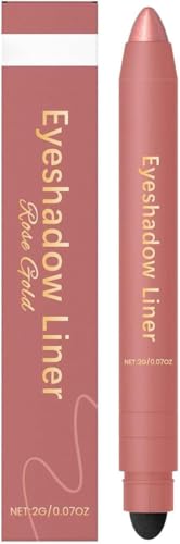 Shadow Liner 2in 1 Eyeliner Eyeshadow – Inelaborate Eye Shadow, Smudge-Proof and Water-Proof, Gentle & Smooth and Long-Lasting, Let You Have Beautiful Eyeliner (Rose Gold) von Xebular