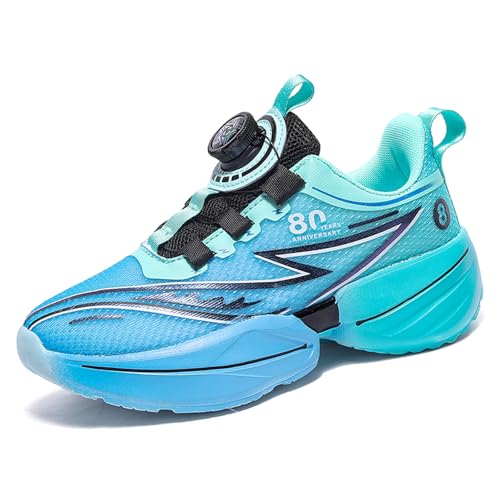 Kinder Laufschuhe Jungen Sportschuhe Mädchen Sneaker Mode Bequem Atmungsaktiv Leicht Outdoor Turnschuhe Joggingschuhe EU31-41 von Xemuck