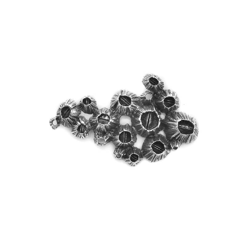 Seepocken Brosche - Sterling Silber Hand Gefertigt Seepocken Brosche - Sterling Silber Hand Gefertigt von XenosWorks