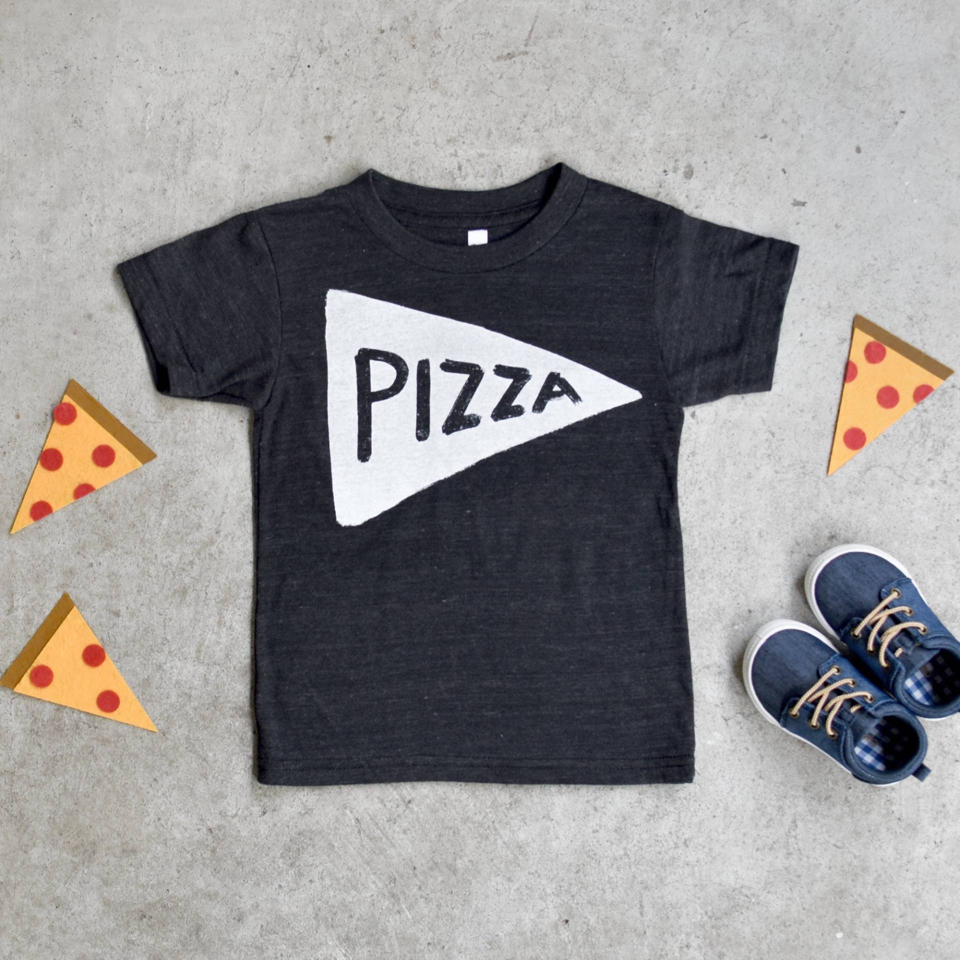 Benutzerdefinierter Name Für Kinder-Pizza-stück-Shirt, Personalisierte Geschenke, Personalisieren Mit Namen Und/Oder Alter, Einzigartiges Geschenk von Xenotees